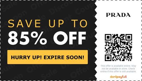 prada discount codes|Prada outlet discount code.